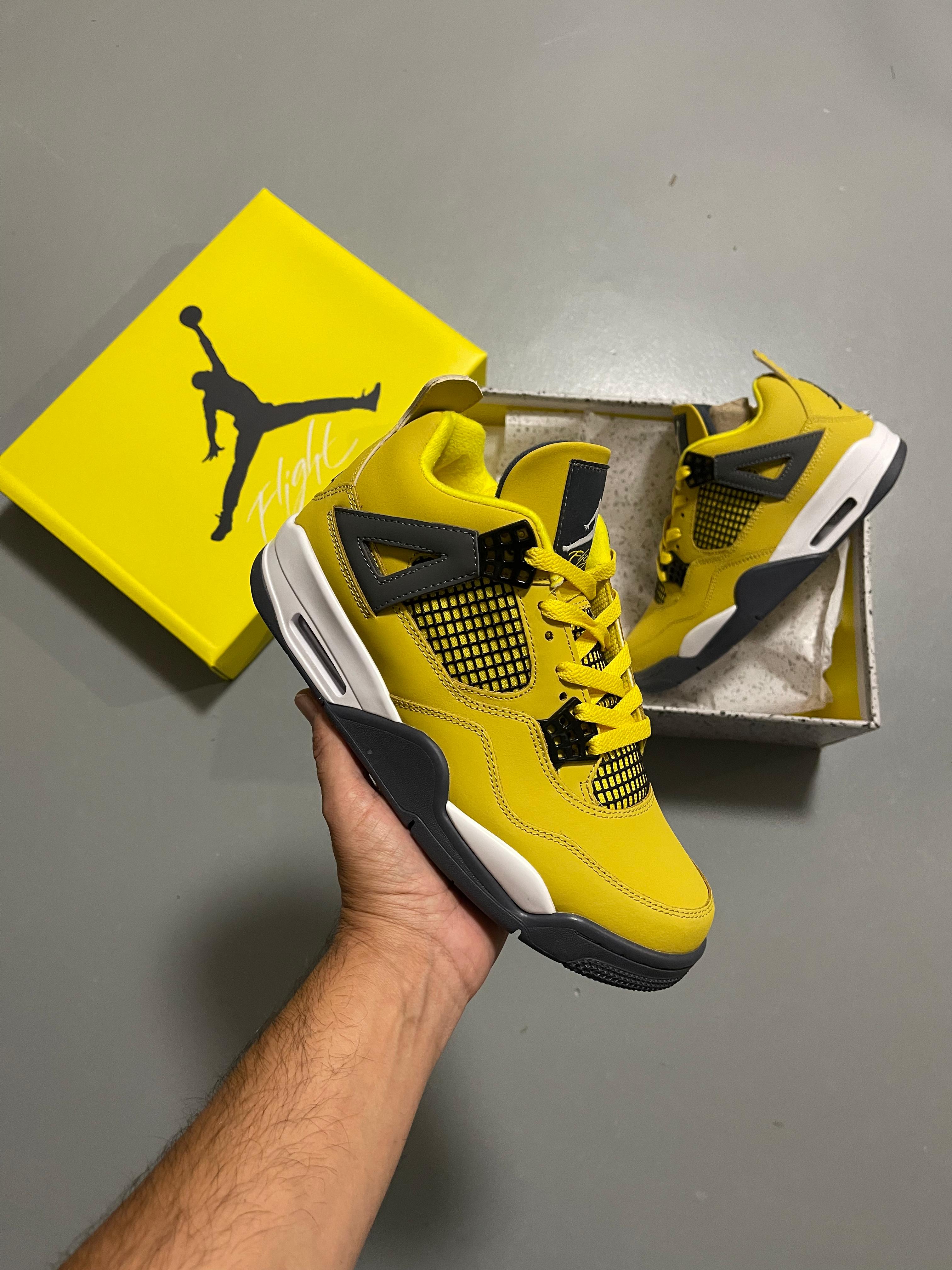 JORDAN RETRO 4 YELLOW