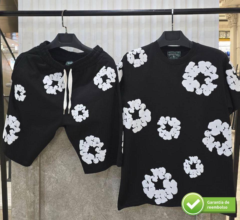 CHÁNDAL DENIM TEARS CORTO - lazonadrip