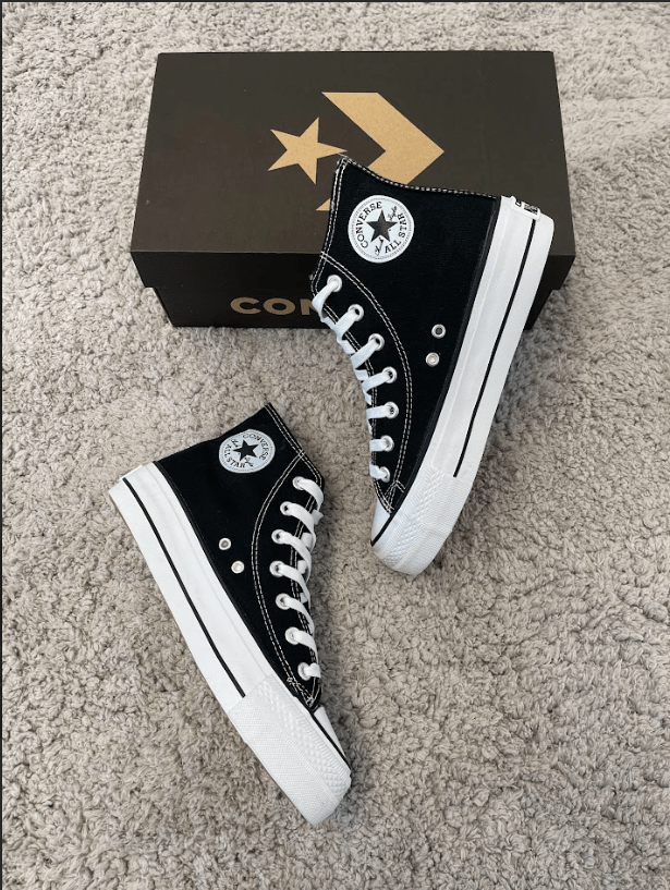 CONVERSE NEGRAS - lazonadrip