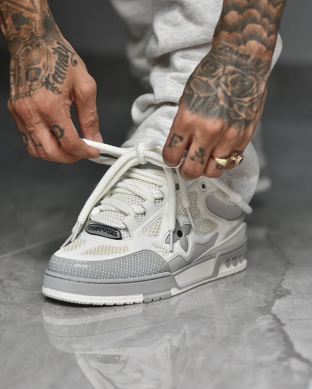 Louis Vuitton Skate gris - lazonadrip