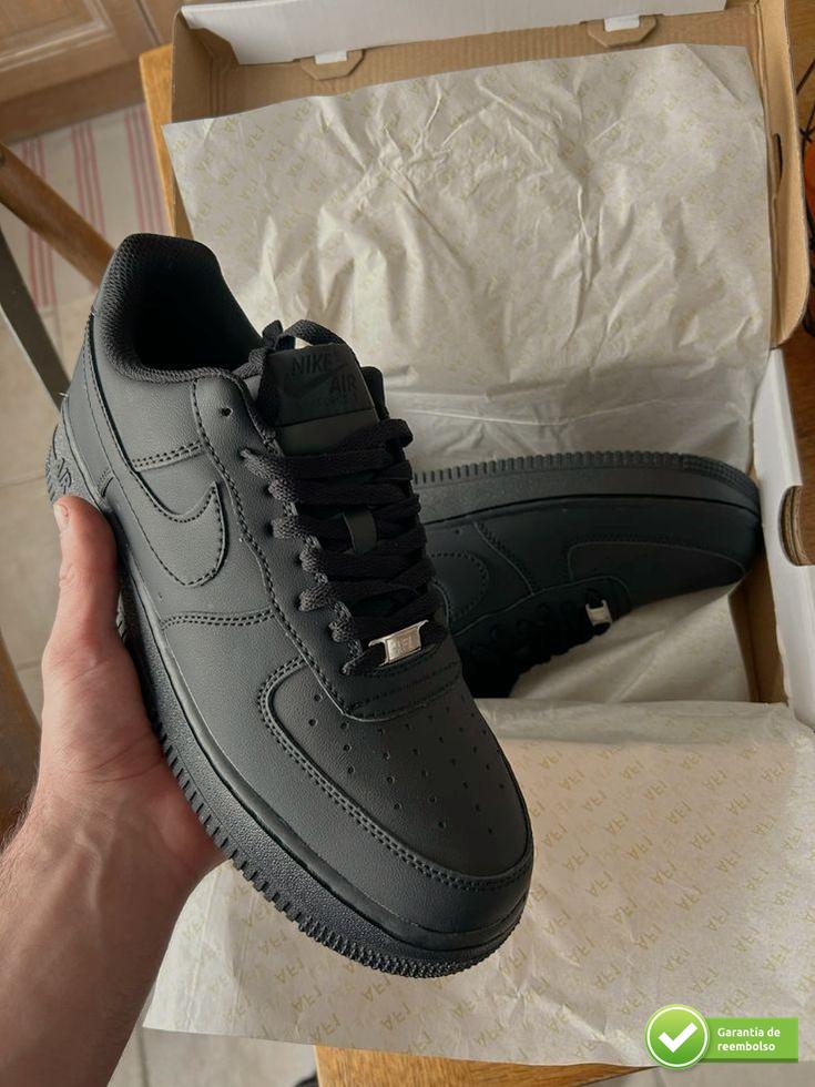NIKE AIR FORCE 1 NEGRAS - lazonadrip