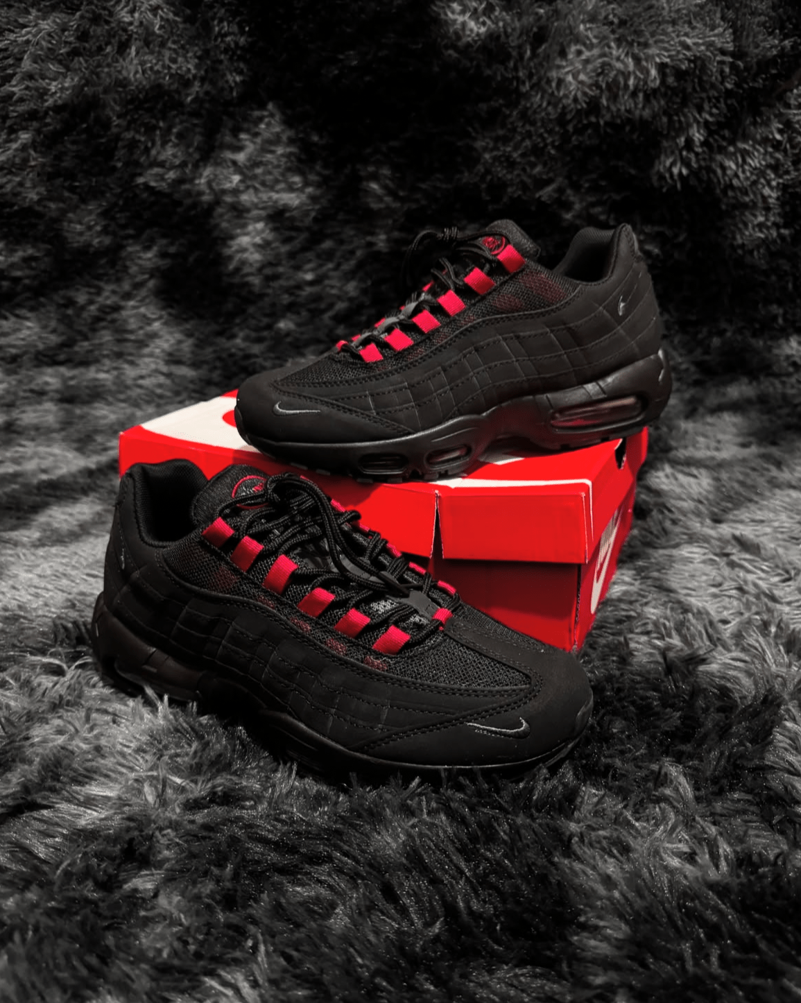 NIKE AIR MAX 95 REDBLACK - lazonadrip
