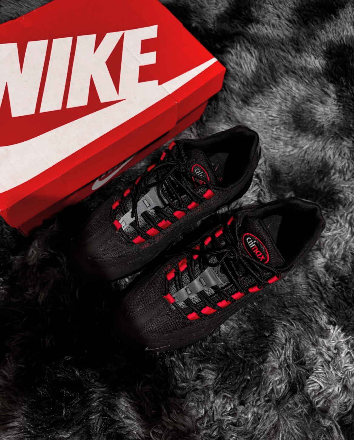 NIKE AIR MAX 95 REDBLACK - lazonadrip