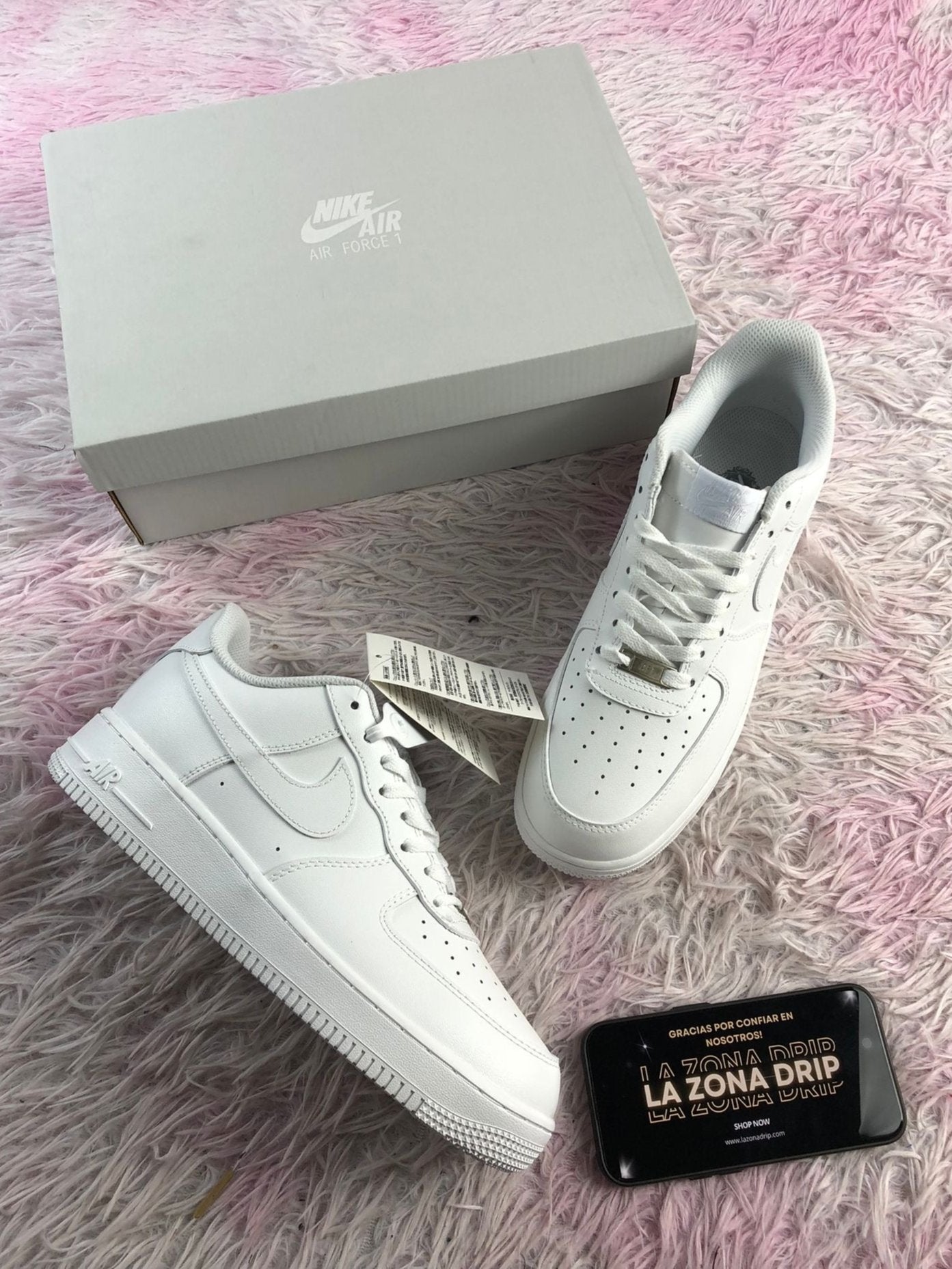 NIKE AIR FORCE 1 WHITE