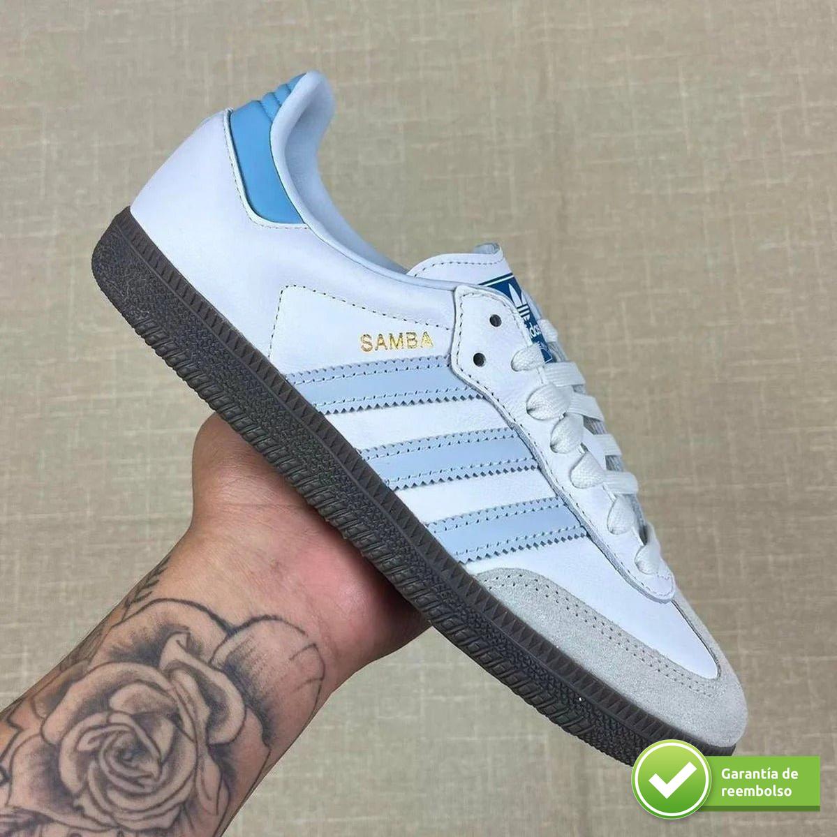 ADIDAS SAMBA AZUL - lazonadrip