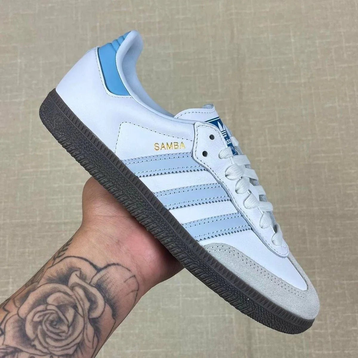 ADIDAS SAMBA AZUL - lazonadrip