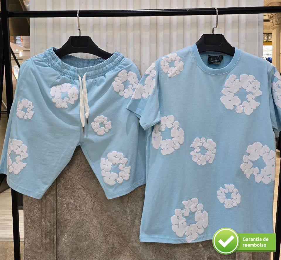 CHÁNDAL DENIM TEARS CORTO - lazonadrip