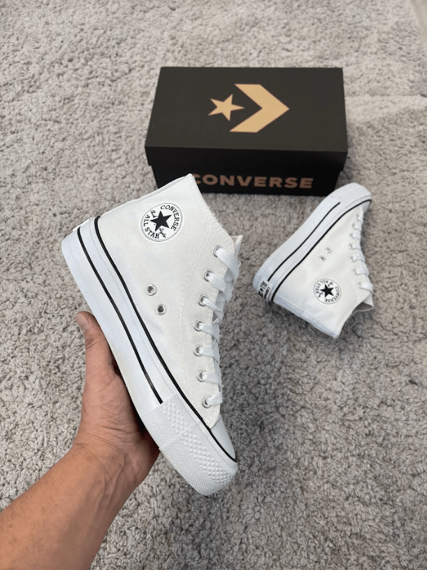 CONVERSE BLANCAS - lazonadrip