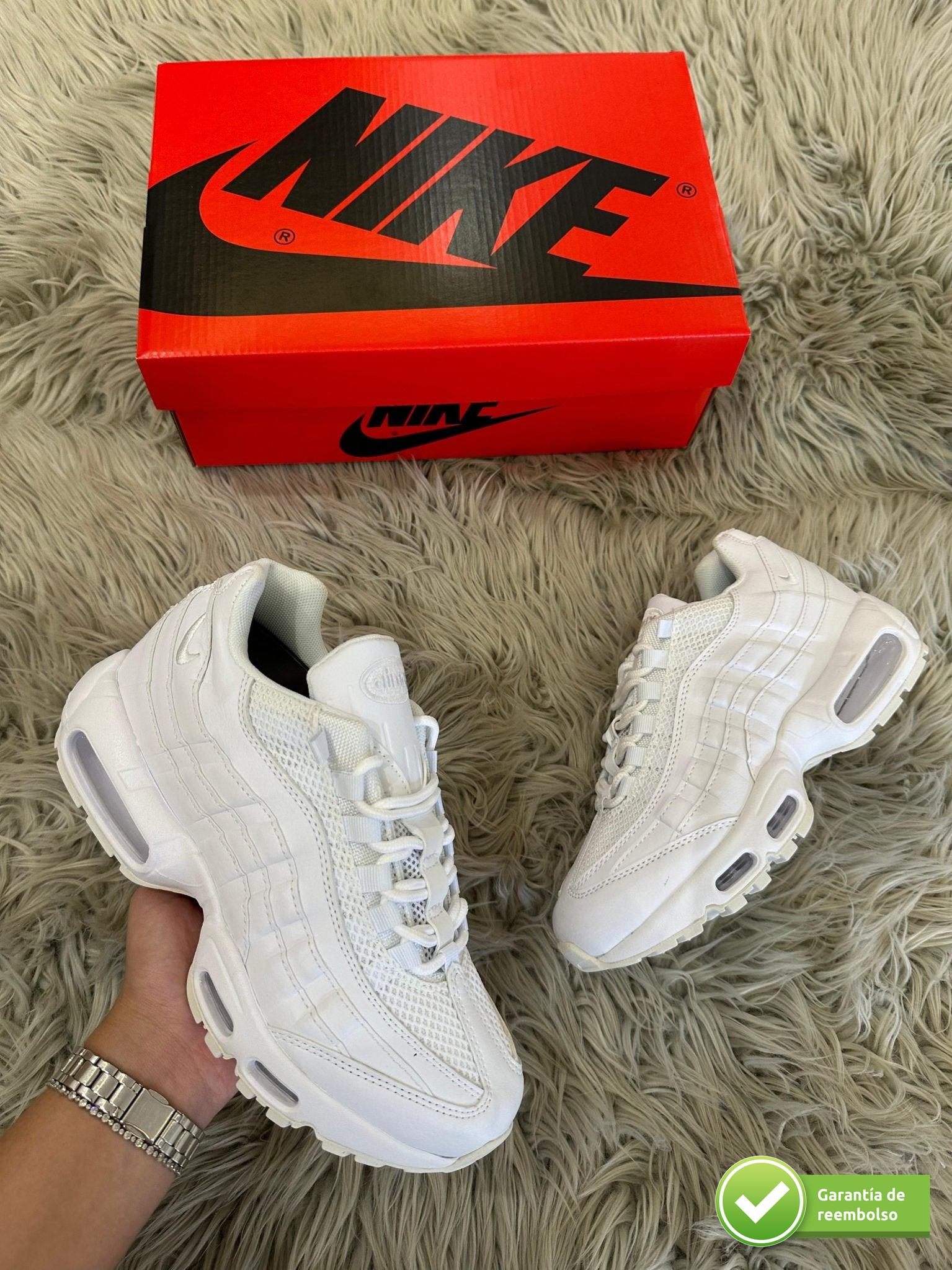 NIKE AIR MAX 95 BLANCAS - lazonadrip