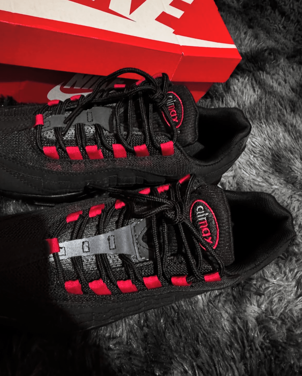 NIKE AIR MAX 95 REDBLACK - lazonadrip