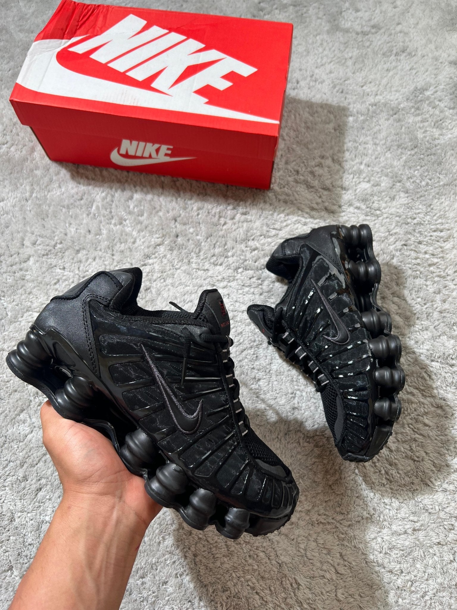Nike Shox Black - lazonadrip