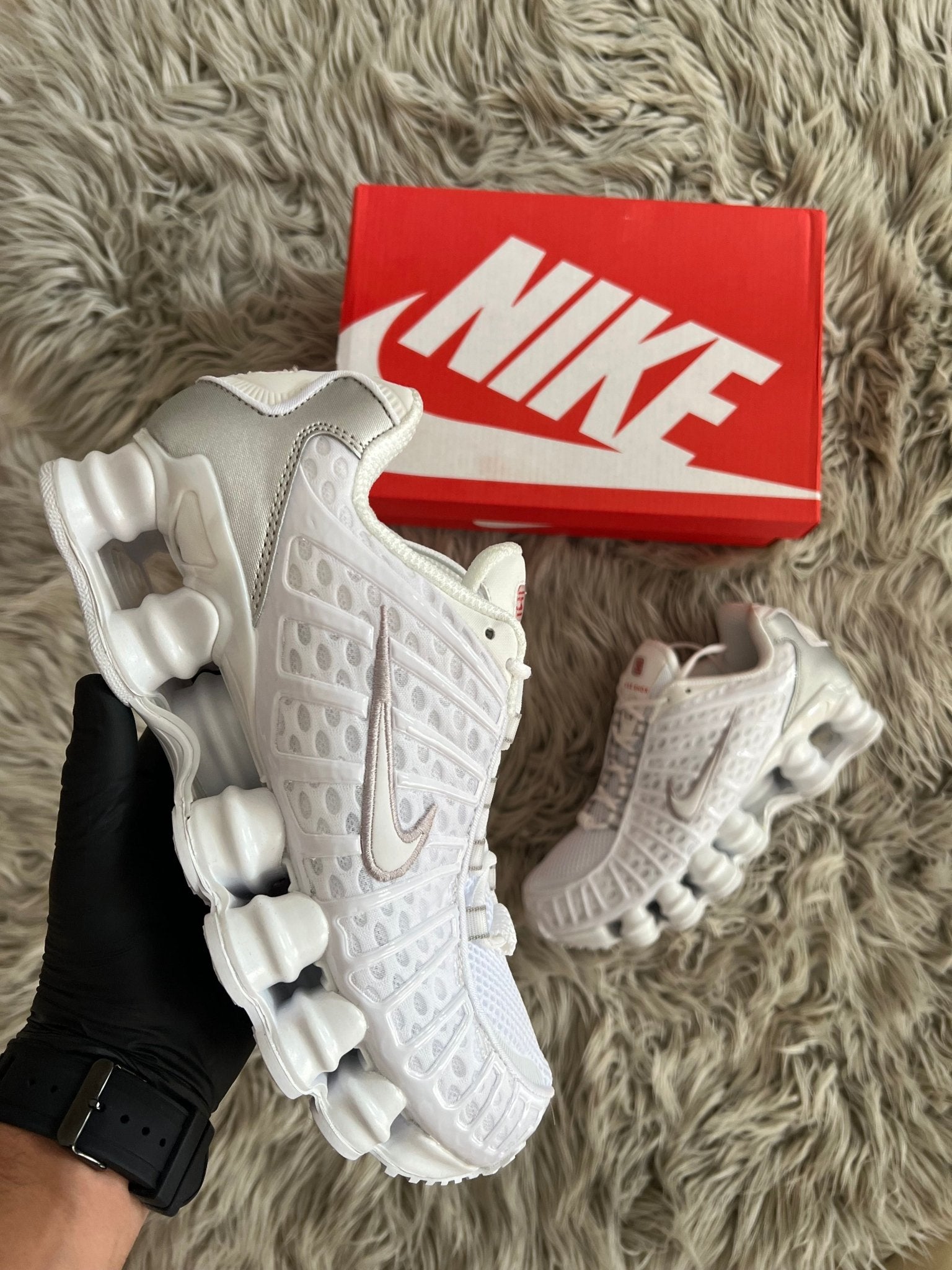 Nike Shox White - lazonadrip