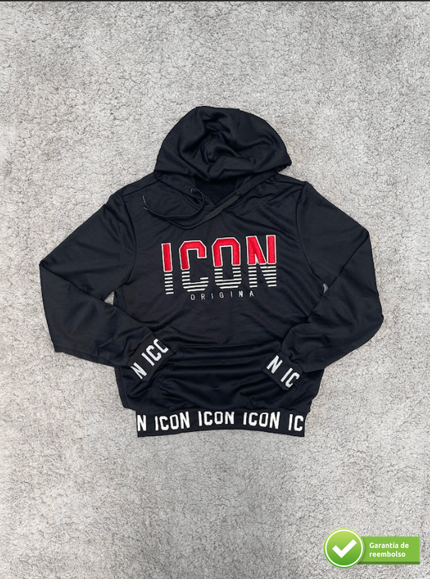SUDADERA ICON COLORES - lazonadrip